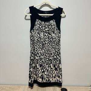Style & Co. Leopard Print Sheath Midi Dress